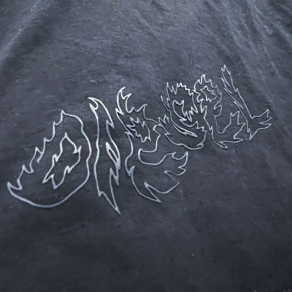 Diesel - Boxy T-shirt with Villian Print - Picture 9 of 15